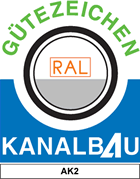 G&uuml;tezeichen RAL Kanalbau AK2